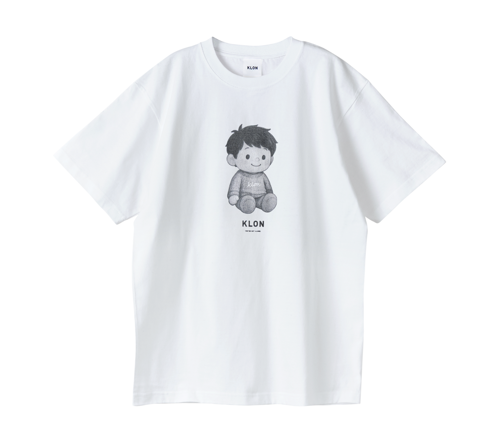 KLON COLLABORATION Tshirts -ひとりじゃないよ boy-