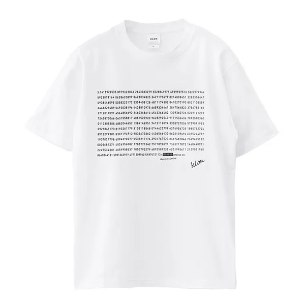 KLON Tshirts FEYNMAN POINT WHITE