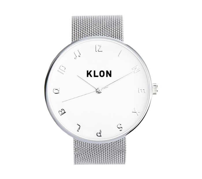 KLON MOCK NUMBER -SILVER MESH- Ver.SILVER 40mm