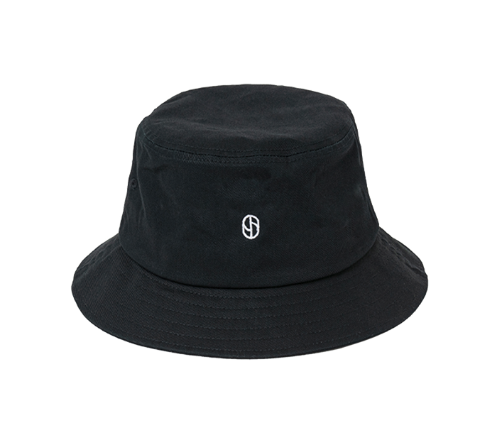 KLON 96logo BUCKET HAT BLACK