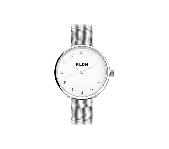 KLON MOCK NUMBER -SILVER MESH- Ver.SILVER 33mm
